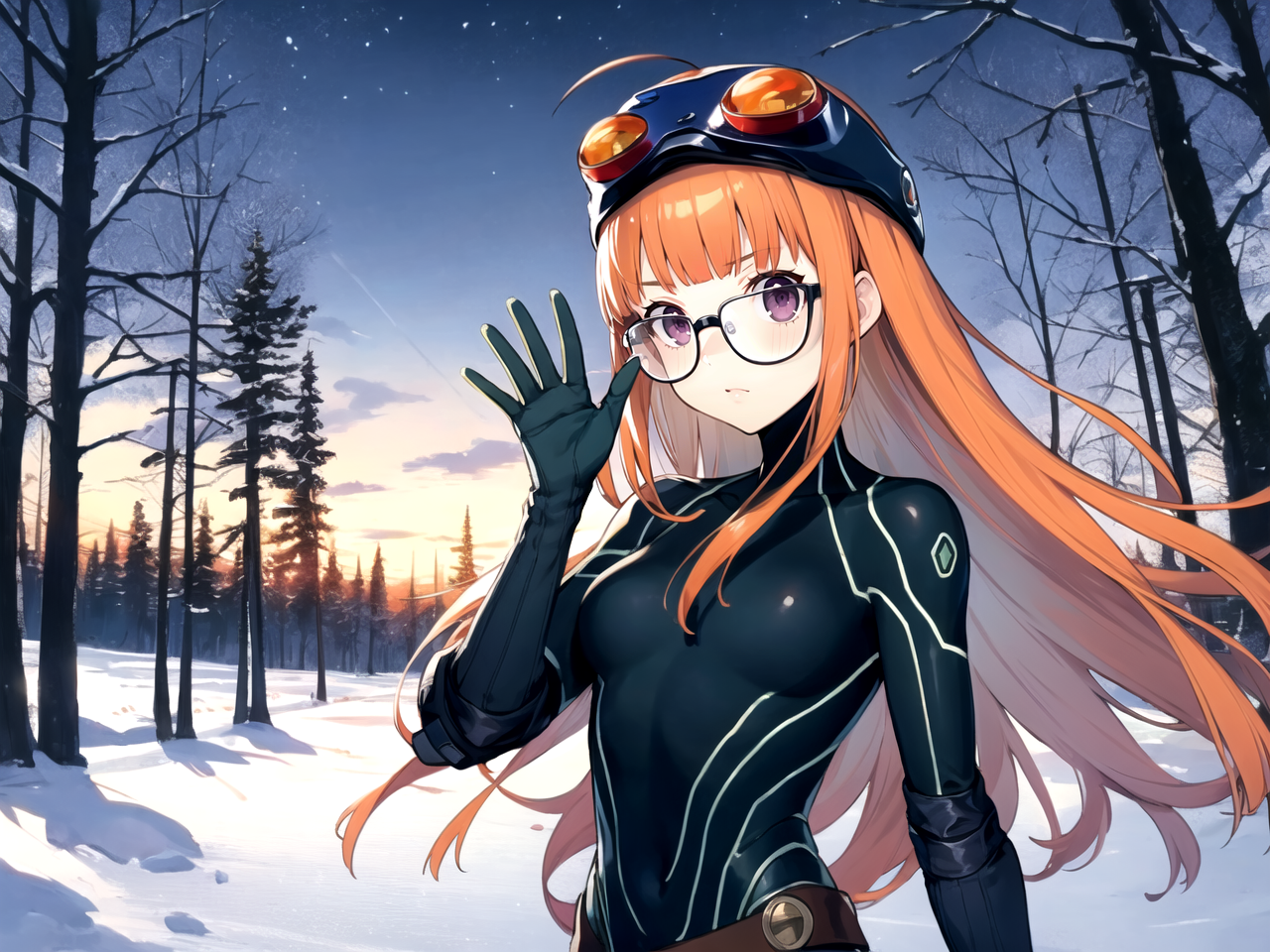 2824034176-masterpiece, best quality, 1girl, solo, dsoracle, orange hair, long hair, blunt bangs, ahoge, purple eyes, glasses, bodysuit, gl.png